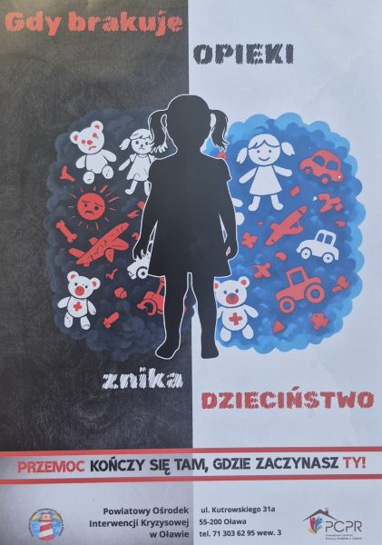 Zdjęcie do "Przemoc kończy się tam, gdzie zaczynasz TY"